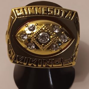 1976 Minnesota Vikings Collectable Super Bowl Ring Anderson